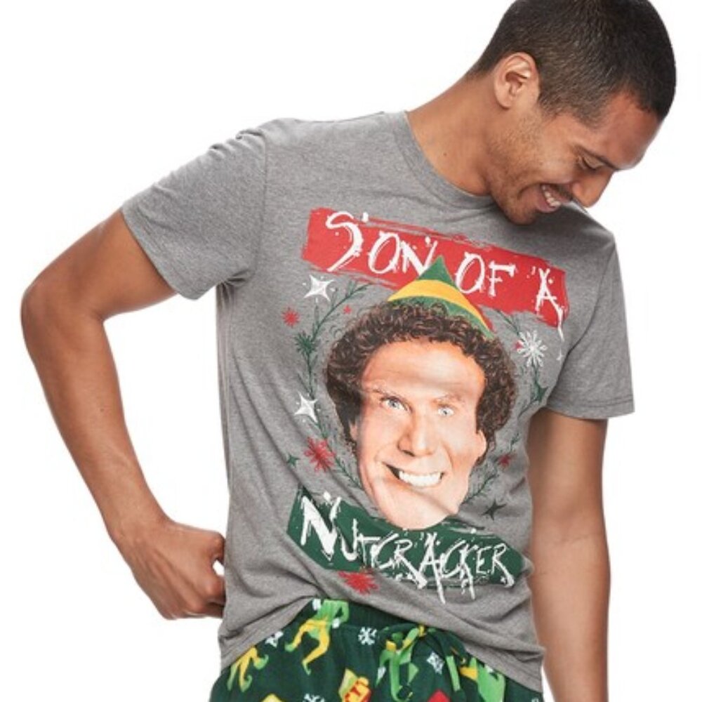 New! Elf Movie T-Shirt Son of a Nutcracker Will Farrell Christmas Buddy the Elf